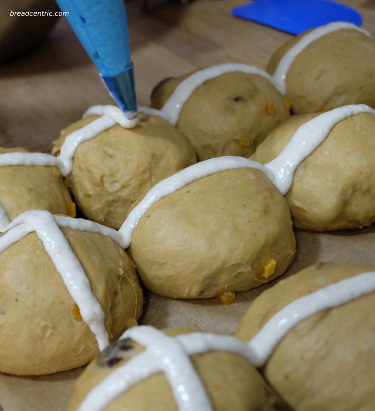 Making the crosses