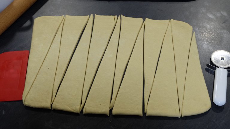 Cut out triangles