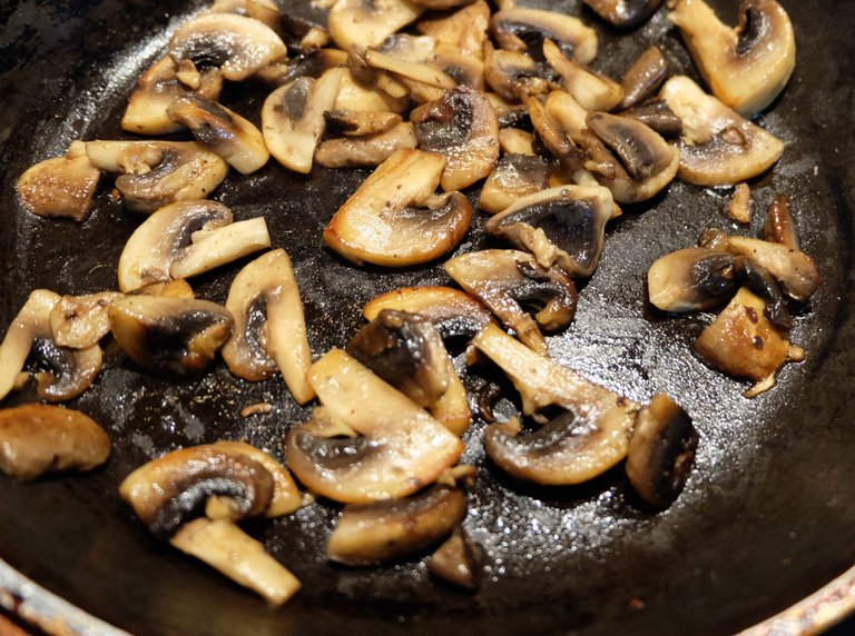 Fried mushroom